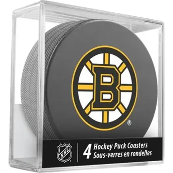 Zimní sport Fanouškovský puk NHL Coasters Cube, Boston Bruins InGlasCo