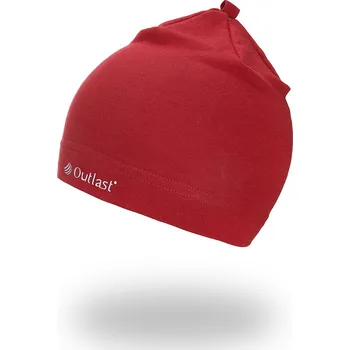 Čepice Little Angel Čepice smyk natahovací Outlast ® - scarlet Velikost: 5 | 49-53 cm