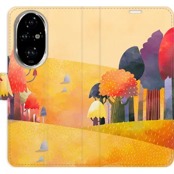 Pouzdro na mobilní telefon Flipové pouzdro iSaprio - Autumn Forest - Honor 200 Pro