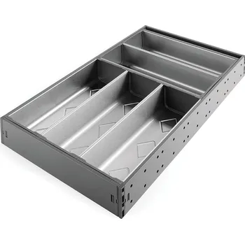 Příborník do zásuvky Strong StrongMax 500 x 276 mm 5 misek šedá