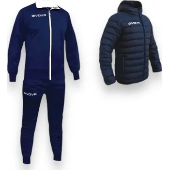 GIVOVA BOX TORINO, barva 0403 tmavě modrá - bílá, velikost 2XS