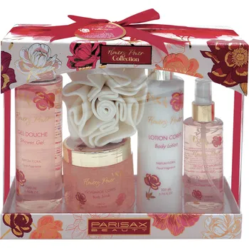 Kosmetická sada ParisAx Sada péče o pleť a tělo "Flower Power", 5ks