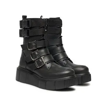 Dámské kozačky Polokozačky Altercore Demi Černá 41