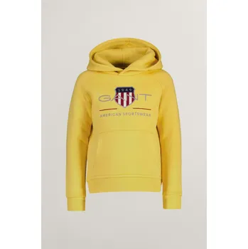 Dívčí mikina MIKINA GANT ARCHIVE SHIELD RAGLAN HOODIE FADED SUNSET