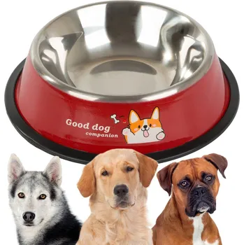 Miska pro psa VERK GROUP Kovová protiskluzová miska pro domácí mazlíčky