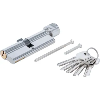 Vložka do dveří BGS Diy BGS 85290, Bezpečnostní cylindrický zámek | s knoflíkem | 90 mm