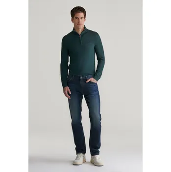 Pánské džíny DŽÍNY GANT REGULAR ARCHIVE WASH JEANS DARK BLUE ARCHIVE