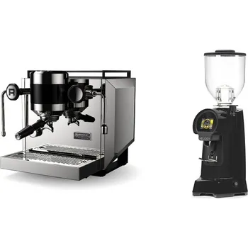 Kávovar Rocket Espresso Bicocca, stainless silver + Eureka Helios 75,…