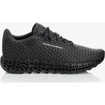 Pánská běžecká obuv PORSCHE DESIGN XETIC® III Hexagon Trainers Limited Edition Obuv sportovní volnočasová černá (Exkluzivní, limitovaná edice designových tréninkových bot vyrobených z reliéfní kůže. Mezipodešev XETIC® pro extrémně měkké odpružení a stabilitu.)