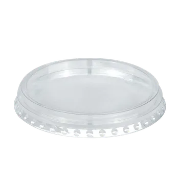 Jednorázové nádobí EcoPack Víčko EKO rPET O95 mm ploché bez otvoru k 0,2 - 0,5 l idealCup bal/50 ks Balení: 50