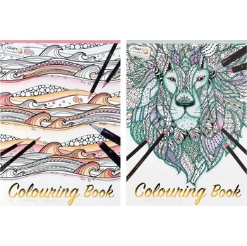 omalovánky OMALOVÁNKY, A4 S FÓLIÍ, 20 STRAN,2ASSORT