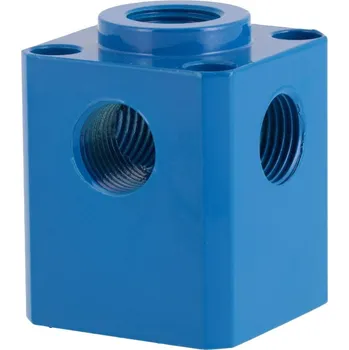 Kompresor Hliníková kostka-rozdělovač 5 x 1/2", Airpress 9ALRMF12512