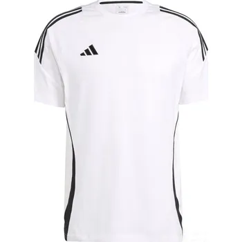 Pánské tričko Triko ADIDAS TIRO 24 SWEAT TEE, barva IR9353 bílá - černá, velikost L