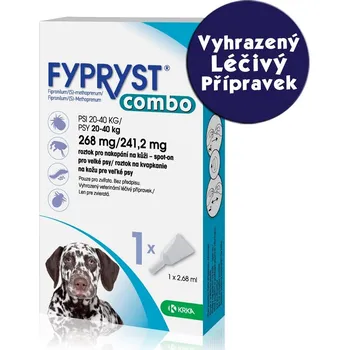 Antiparazitikum pro psa Fypryst Combo spot-on dog L do 40 kg - VLP