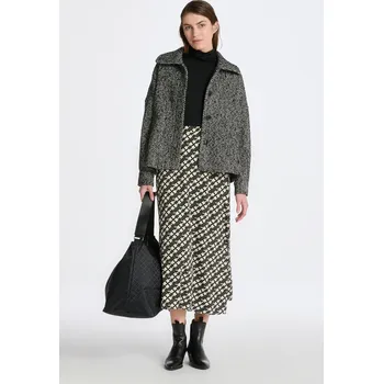 Dámská sukně SUKNĚ GANT G PATTERN SKIRT LINEN