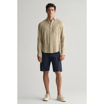 Pánské oblečení ŠORTKY GANT RELAXED TWILL CARGO SHORTS MARINE
