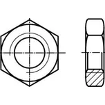 Matice šestihranné nízké dle čsn 1403 m27x2 pevnost 5.8 zinek bílý
