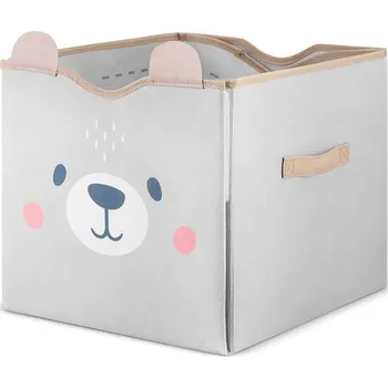 Úložný box Nukido Kontejner a podložka na hračky, šedá