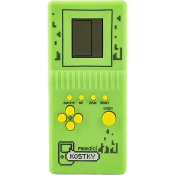 Hlavolam Digitální hra Padající kostky hlavolam - zelená