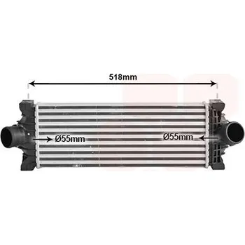 Motor automobilu Chladič turba VAN WEZEL 18014738