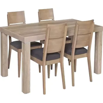 Jídelní set Jídelní sestava Stůl Split + židle Spring K2 Buk Doprava ZDARMA.