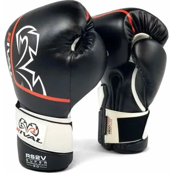 Boxerské rukavice Boxerské rukavice RIVAL RS2V 2.0 Super - černá 12oz
