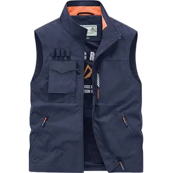 Pánská softshellová bunda Pánská pracovní vesta Outdoor Velikost: XL, Barva (Varianta): Tmavě modrá