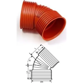 Kanalizační potrubí Elmo-Plast KOLENO URB DN 500 15° 05196