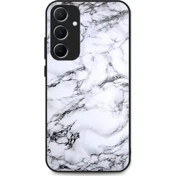 Pouzdro na mobilní telefon Kryt Samsung A15 pevný Marble White (obal neboli pouzdro na Samsung A15)