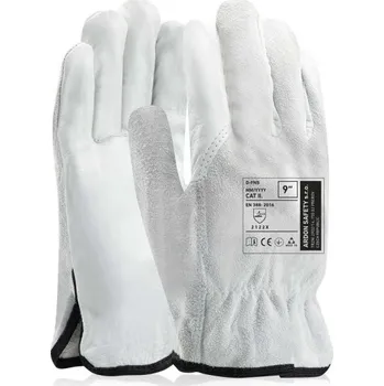 Pracovní rukavice ARDON Rukavice D-FNS, celokožené A1098/11-SPE 11 S prodejní etiketou Šedá odstíny