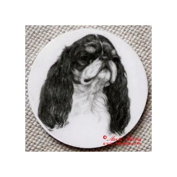 King Charles španěl magnet nebo placka - Špendlík brožový