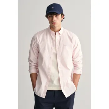 Pánská košile KOŠILE GANT REG PINPOINT OXFORD SHIRT LIGHT PINK