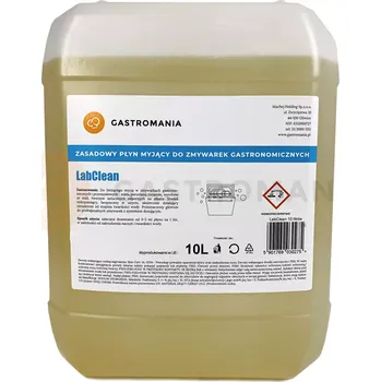 Mycí prostředek Univerzální mycí prostředek do profesionálních myček nádobí 10 l | GASTROMANIA, LabClean