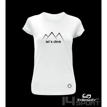 Dívčí triko STRONGEY LET´S CLIMB, velikost 11 let