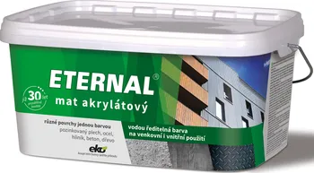 univerzální barva AUSTIS Eternal mat akrylátový 2,8 kg 04 antracit