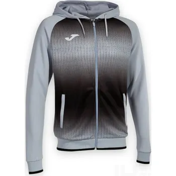 Pánské oblečení Mikina JOMA TIGER V, barva xenon modrá - černá, velikost 2XS