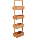 Koupelnový regál Caddy bambusový