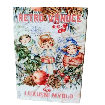 Soap Přírodní mýdlové vonítko do prádla 15g v krabičce - RETRO VÁNOCE