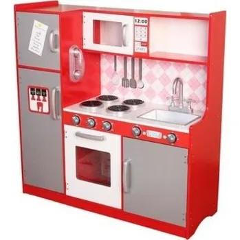 Dětská kuchyňka Dřevěná kuchyňka s příslušenstvím
