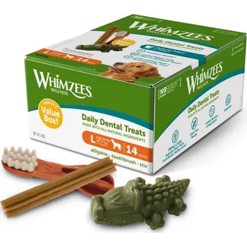 Pamlsek pro psa WHIMZEES Mix box dentální pamlsky pro psy L (18-27kg) 14ks