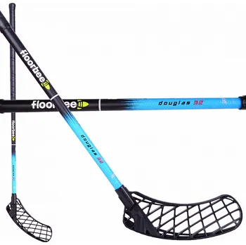 Florbalová hůl Floorbee Douglas 32 Blue vel. 82cm (=92cm) levá kulatá (levá ruka dole)
