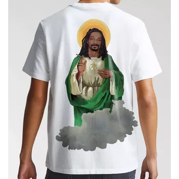 Pánské tričko Snoop Jesus cotton T-shirt - White - L