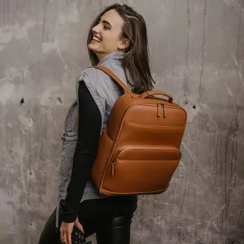 Ochrana fotoaparátu a videokamery Loulex Brown 2.0 - Fotobatoh hnědý