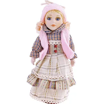 TifanTEX Porcelánová panenka Nina 33 cm