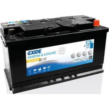 Autobaterie 80Ah,EXIDE volný čas,12V,350x175x190 GEL