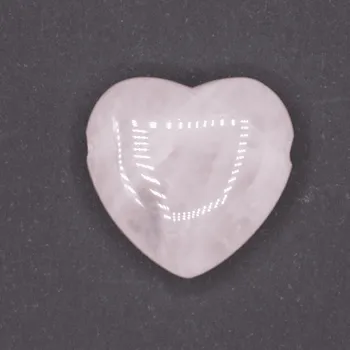 Přívěsek Milujeme Kameny Růženín - srdce - tromlovaný kámen vrtaný - přívěsek VADA VAD295 449773