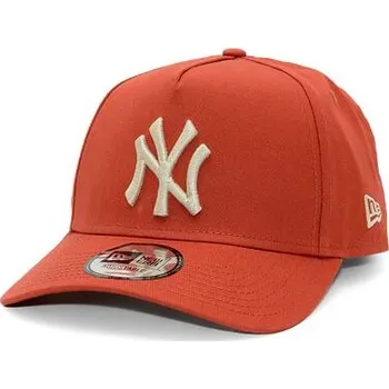 Kšiltovka Kšiltovka New Era - 9FORTY A-Frame League Essential - NY Yankees - Rust / Stone velikost One Size (56-59 cm)