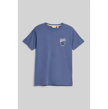 Dětská móda TRIČKO GANT SS GRAPHIC T-SHIRT WASHED BLUE