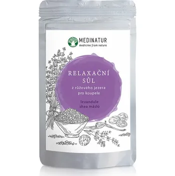 Koupelová sůl MEDINATUR - Dr. Gaye Sůl z růžového jezera - relaxační Sůl pro koupele 400 g