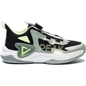 Pánská obuv PEAK Dětské basketbalové boty 36 ZELENÁ|ČERNÁ